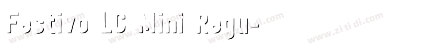 Festivo LC Mini Regu字体转换